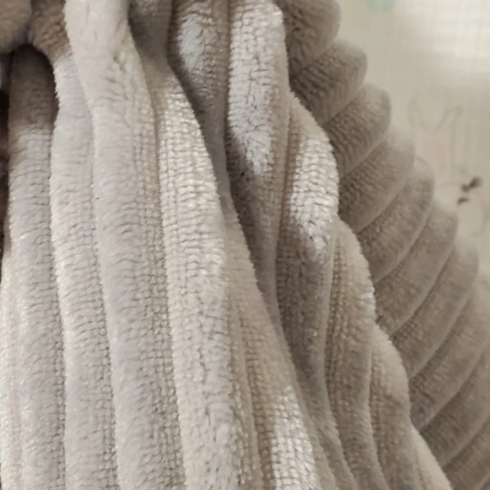 MON‎ LAPIN  Lovey Elephant  Embroided Eyes Ribbed Security Blanket